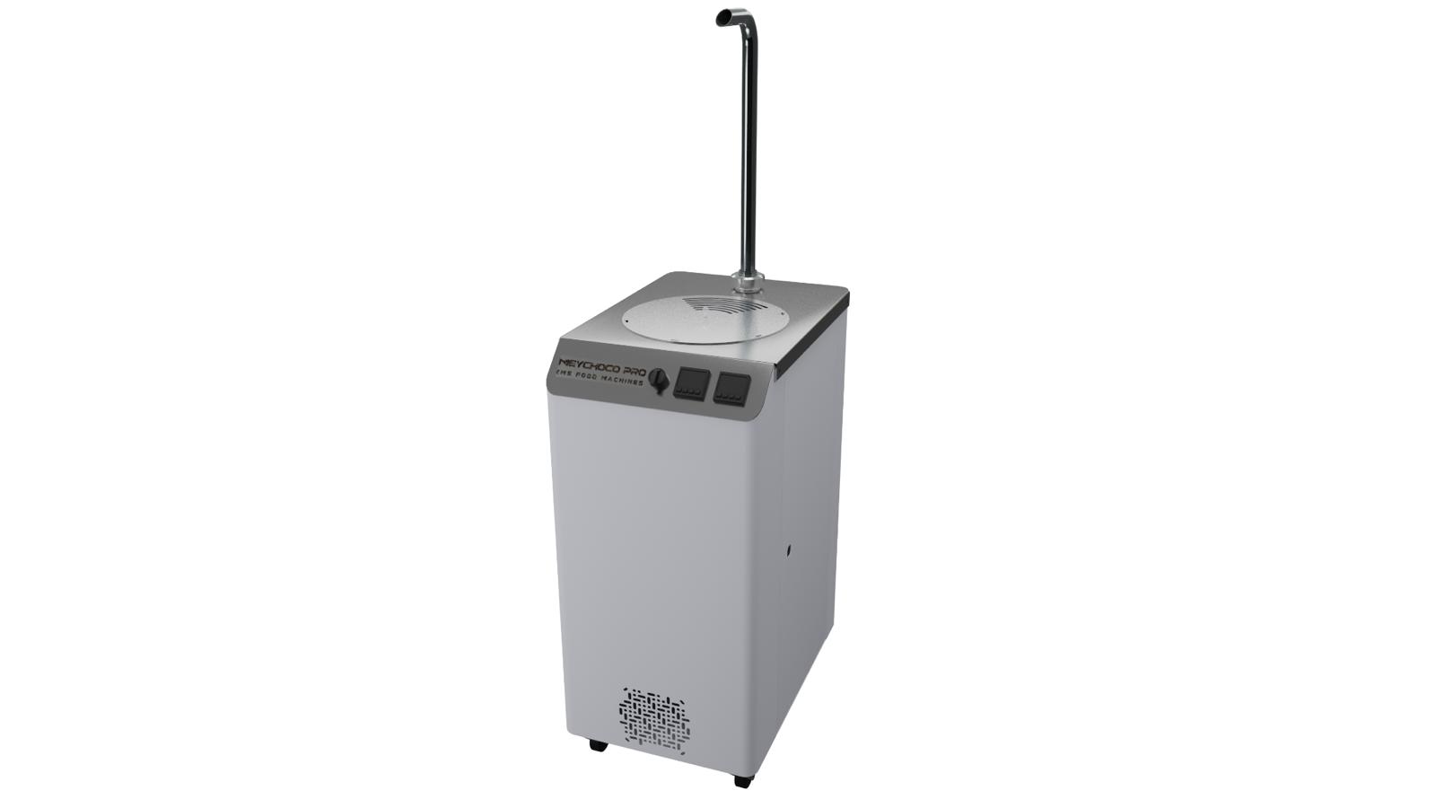 ChocoPro Professional Chocolate Dispenser - Silver color with 10kg capacity for large events and commercial use
